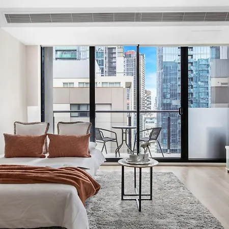 A Cozy 2Br Apt Near Crown Sleeps 6 Free Parking Melbourne Exterior photo