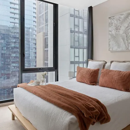 A Cozy 2Br Apt Near Crown Sleeps 6 Free Parking Melbourne Exterior photo